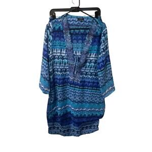 ⭐️ Women’s Raviya 2-Piece Swimsuit Coverup Size Medium Beachy Pool